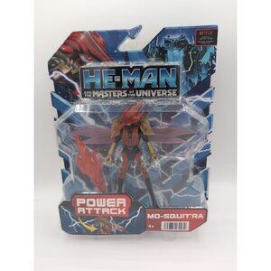Mattel Collectible - Masters of the Universe Animated Mo-Squit'Ra with Power Att
